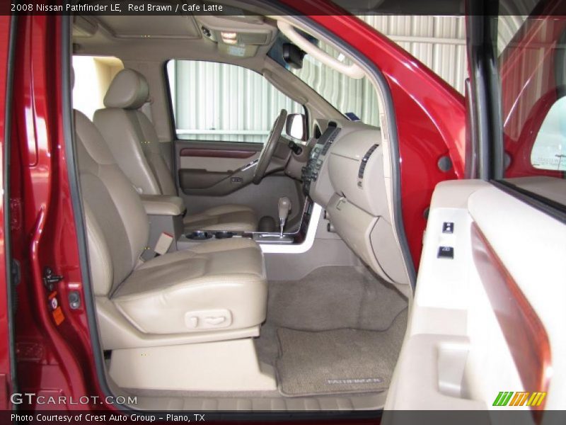 Red Brawn / Cafe Latte 2008 Nissan Pathfinder LE