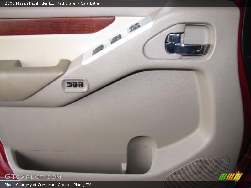 Red Brawn / Cafe Latte 2008 Nissan Pathfinder LE