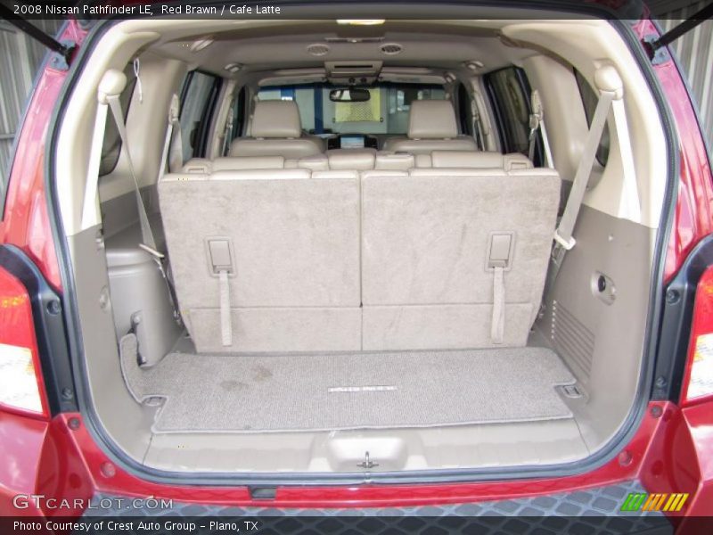 Red Brawn / Cafe Latte 2008 Nissan Pathfinder LE