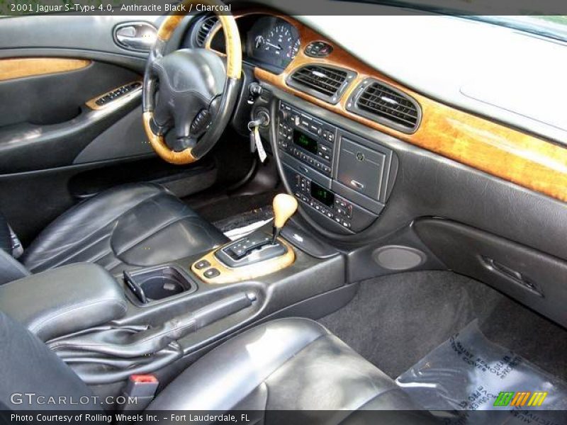 Anthracite Black / Charcoal 2001 Jaguar S-Type 4.0