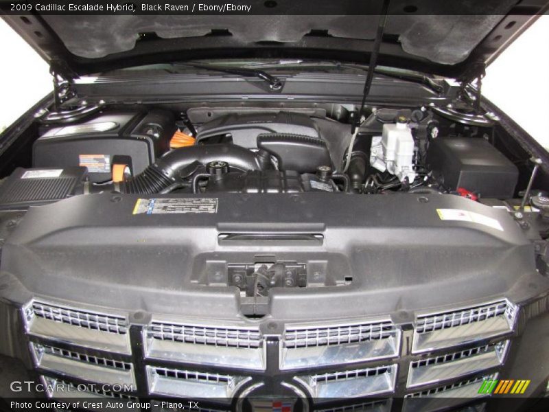 Black Raven / Ebony/Ebony 2009 Cadillac Escalade Hybrid