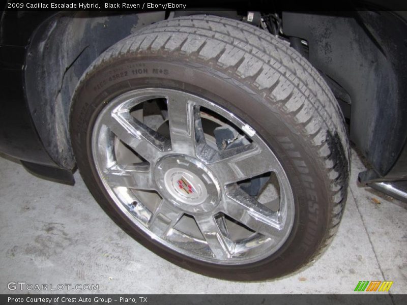 Black Raven / Ebony/Ebony 2009 Cadillac Escalade Hybrid