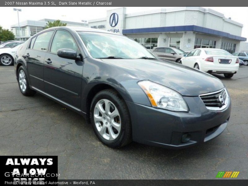 Dark Slate Metallic / Charcoal 2007 Nissan Maxima 3.5 SL