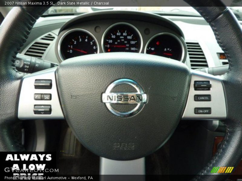 Dark Slate Metallic / Charcoal 2007 Nissan Maxima 3.5 SL