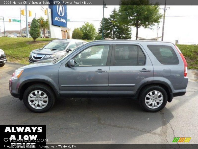 Pewter Pearl / Black 2005 Honda CR-V Special Edition 4WD