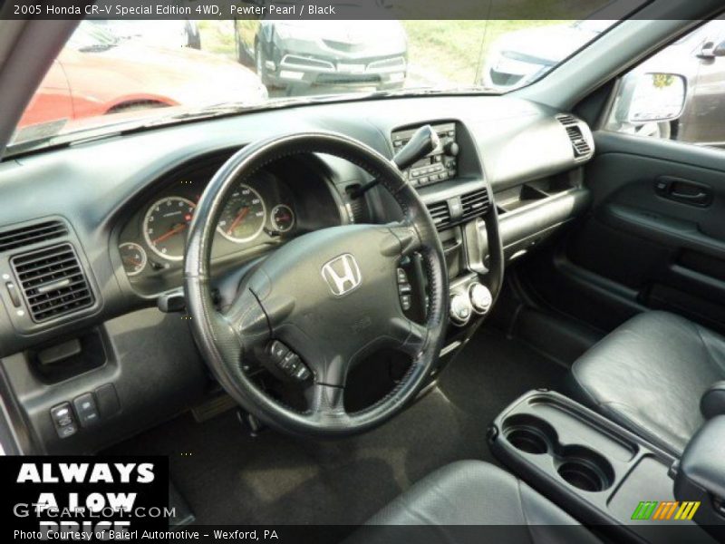 Pewter Pearl / Black 2005 Honda CR-V Special Edition 4WD