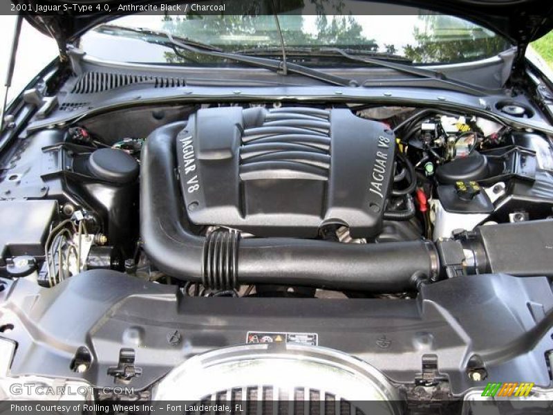Anthracite Black / Charcoal 2001 Jaguar S-Type 4.0