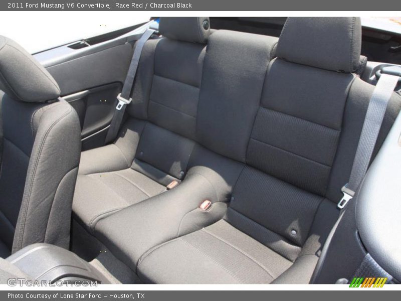 Race Red / Charcoal Black 2011 Ford Mustang V6 Convertible