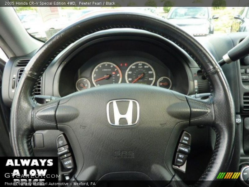 Pewter Pearl / Black 2005 Honda CR-V Special Edition 4WD
