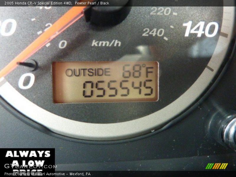 Pewter Pearl / Black 2005 Honda CR-V Special Edition 4WD
