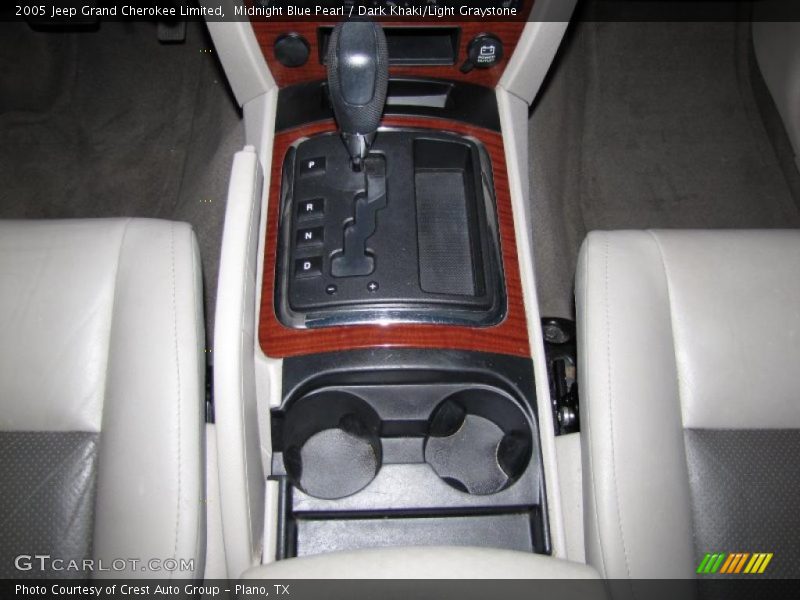 Midnight Blue Pearl / Dark Khaki/Light Graystone 2005 Jeep Grand Cherokee Limited