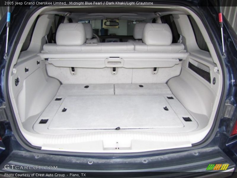 Midnight Blue Pearl / Dark Khaki/Light Graystone 2005 Jeep Grand Cherokee Limited