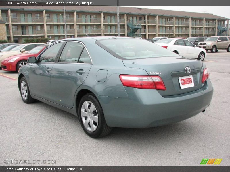 Aloe Green Metallic / Bisque 2008 Toyota Camry LE
