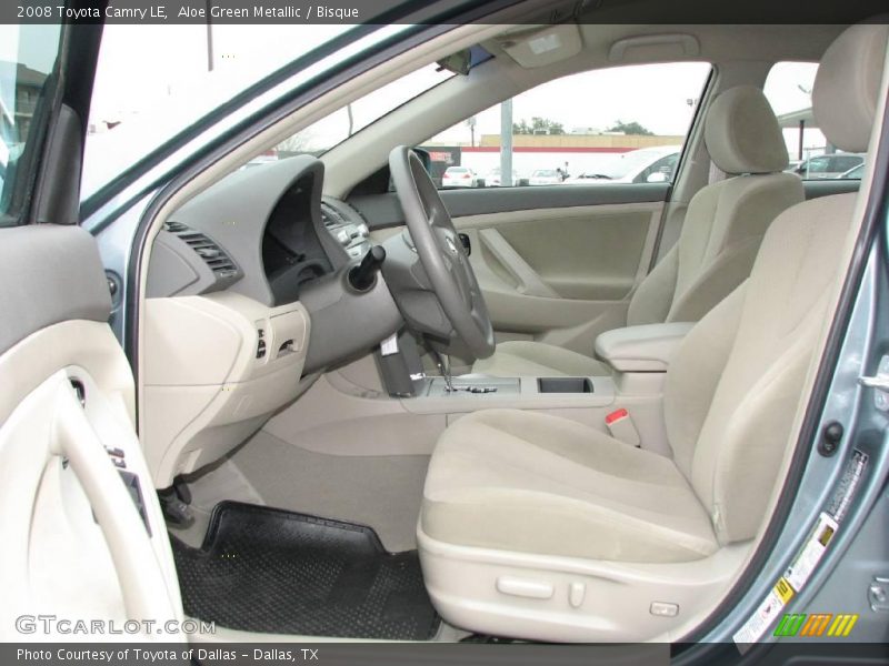 Aloe Green Metallic / Bisque 2008 Toyota Camry LE