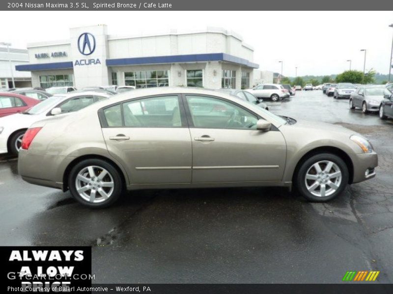 Spirited Bronze / Cafe Latte 2004 Nissan Maxima 3.5 SL