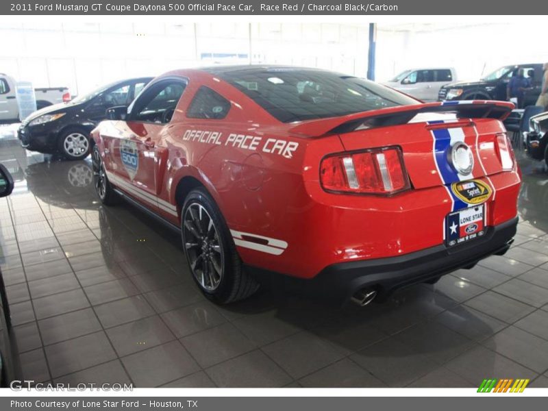 Race Red / Charcoal Black/Carbon 2011 Ford Mustang GT Coupe Daytona 500 Official Pace Car
