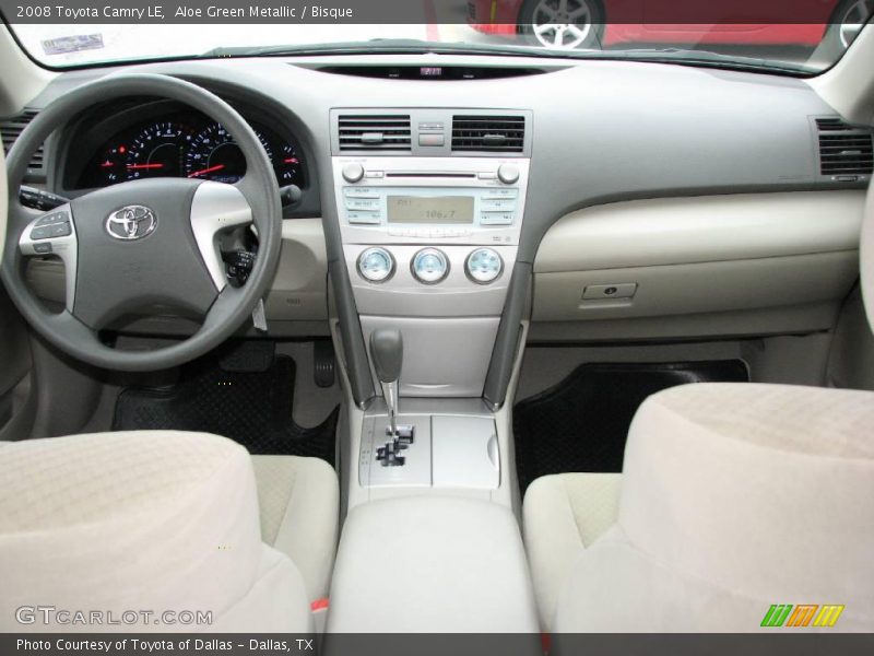 Aloe Green Metallic / Bisque 2008 Toyota Camry LE