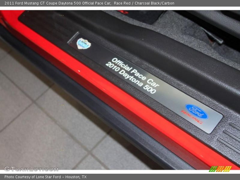  2011 Mustang GT Coupe Daytona 500 Official Pace Car Logo