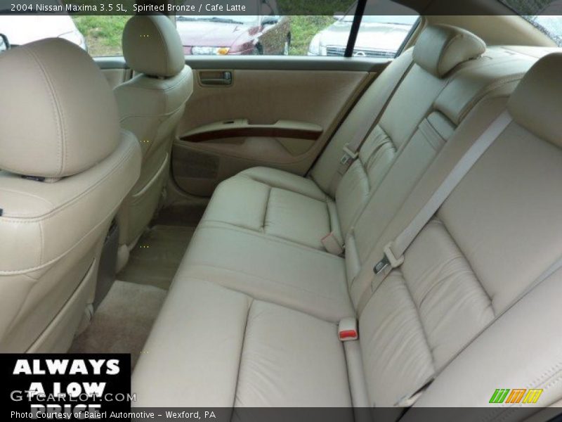 Spirited Bronze / Cafe Latte 2004 Nissan Maxima 3.5 SL