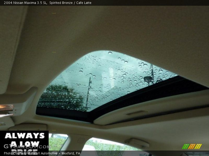 Spirited Bronze / Cafe Latte 2004 Nissan Maxima 3.5 SL