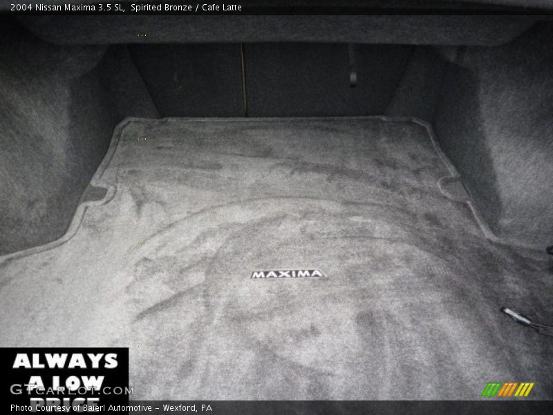 Spirited Bronze / Cafe Latte 2004 Nissan Maxima 3.5 SL