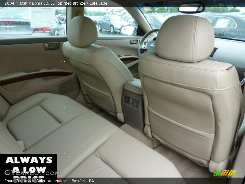 Spirited Bronze / Cafe Latte 2004 Nissan Maxima 3.5 SL