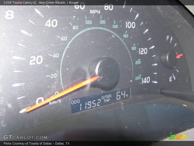 Aloe Green Metallic / Bisque 2008 Toyota Camry LE