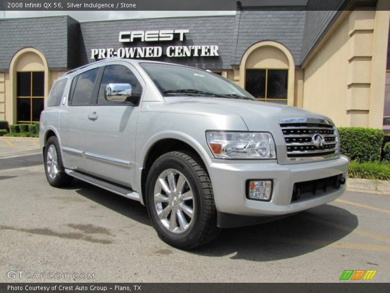 Silver Indulgence / Stone 2008 Infiniti QX 56