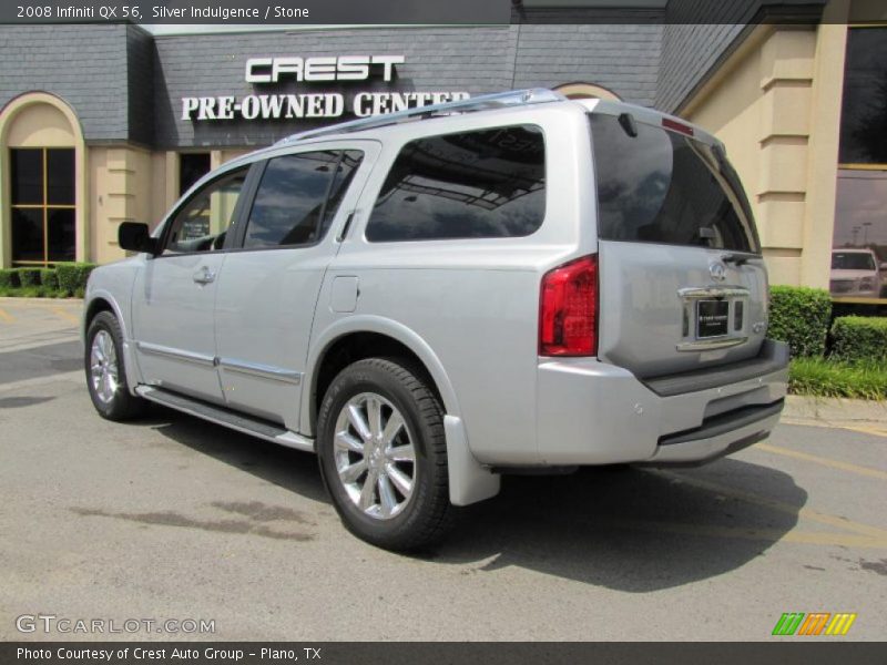 Silver Indulgence / Stone 2008 Infiniti QX 56