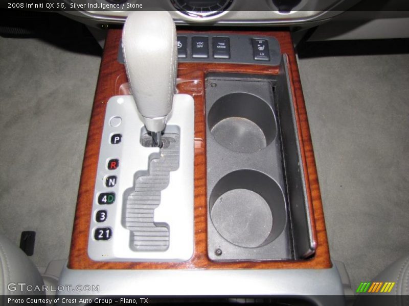 Silver Indulgence / Stone 2008 Infiniti QX 56