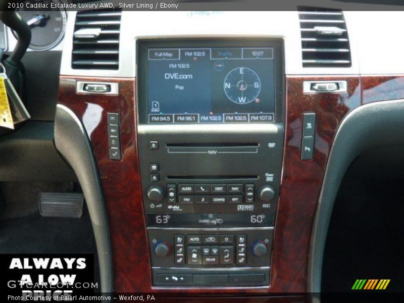 Silver Lining / Ebony 2010 Cadillac Escalade Luxury AWD