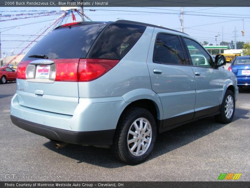 Blue Frost Metallic / Neutral 2006 Buick Rendezvous CX