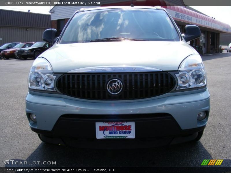 Blue Frost Metallic / Neutral 2006 Buick Rendezvous CX