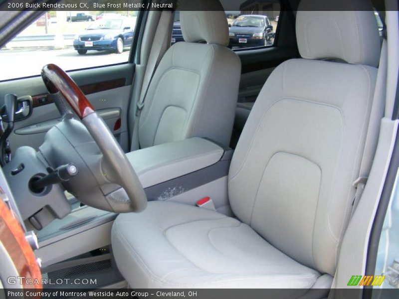 Blue Frost Metallic / Neutral 2006 Buick Rendezvous CX