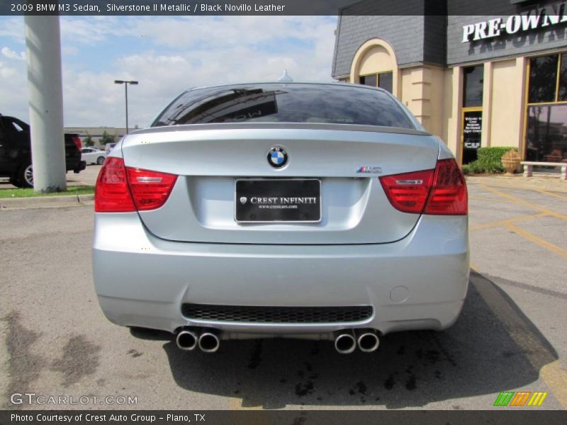 Silverstone II Metallic / Black Novillo Leather 2009 BMW M3 Sedan