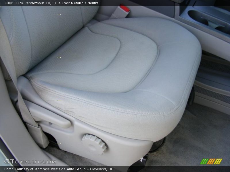 Blue Frost Metallic / Neutral 2006 Buick Rendezvous CX