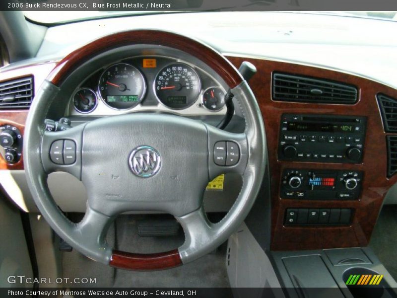 Blue Frost Metallic / Neutral 2006 Buick Rendezvous CX