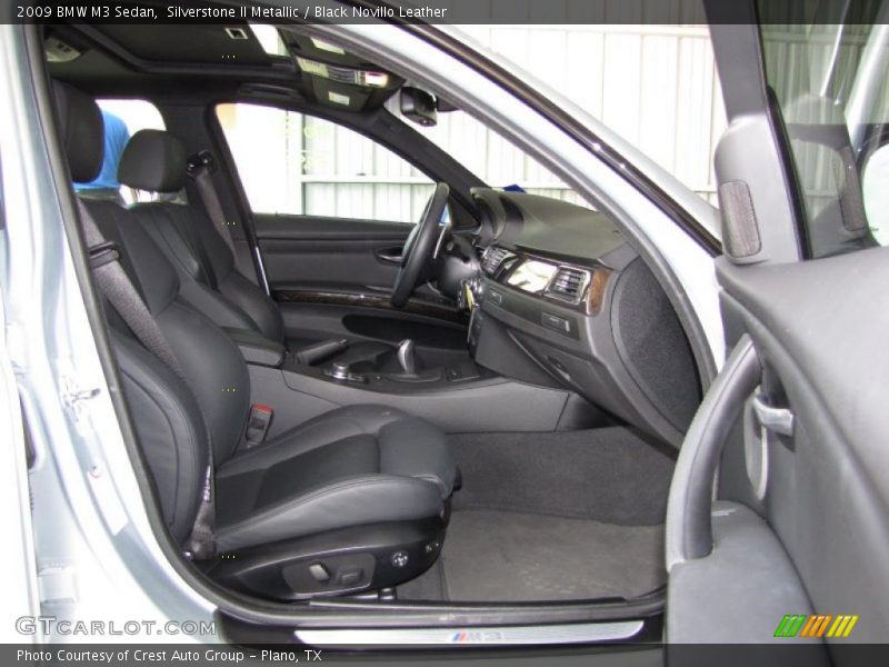 Silverstone II Metallic / Black Novillo Leather 2009 BMW M3 Sedan