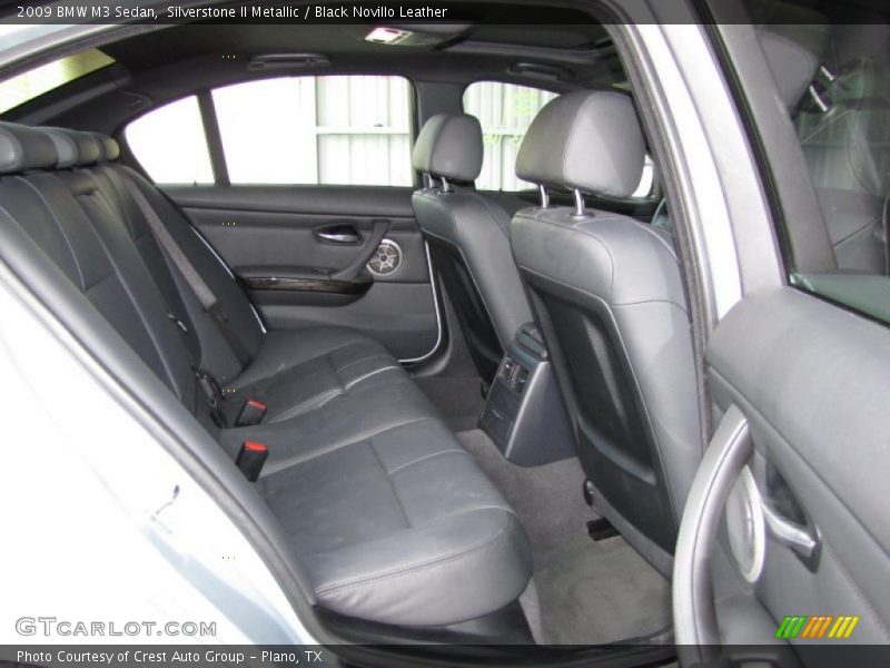 Silverstone II Metallic / Black Novillo Leather 2009 BMW M3 Sedan