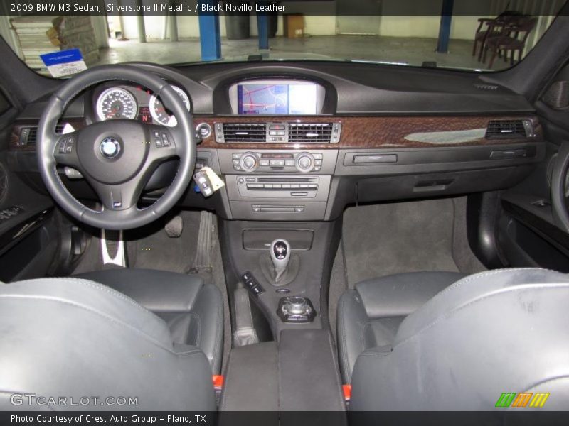 Silverstone II Metallic / Black Novillo Leather 2009 BMW M3 Sedan