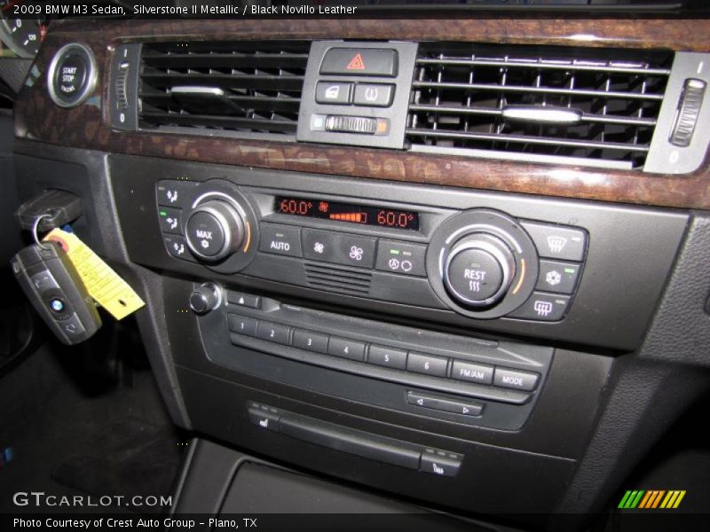 Silverstone II Metallic / Black Novillo Leather 2009 BMW M3 Sedan