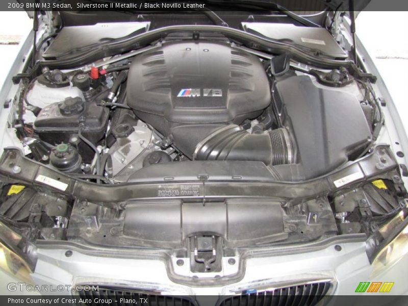 Silverstone II Metallic / Black Novillo Leather 2009 BMW M3 Sedan