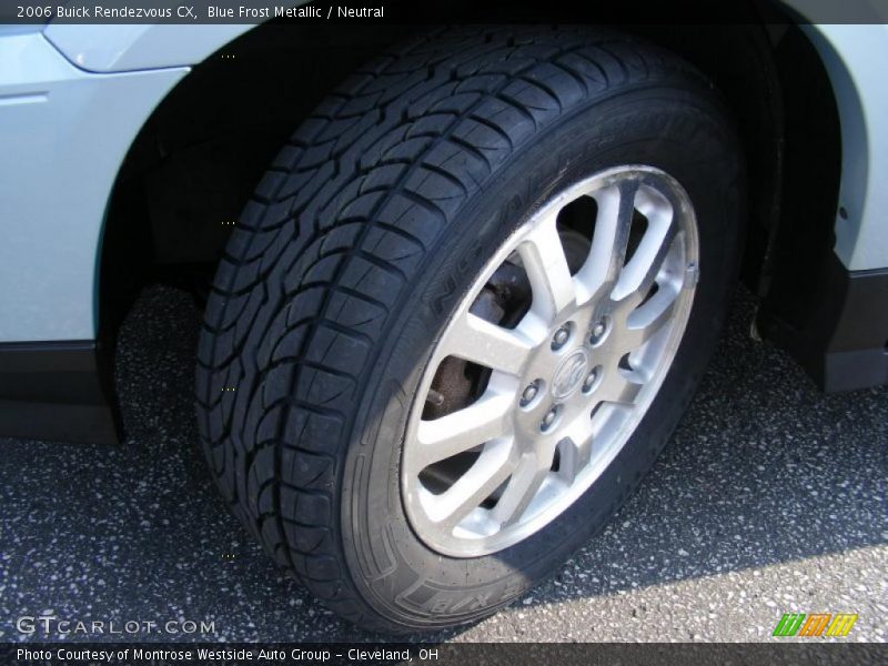 Blue Frost Metallic / Neutral 2006 Buick Rendezvous CX