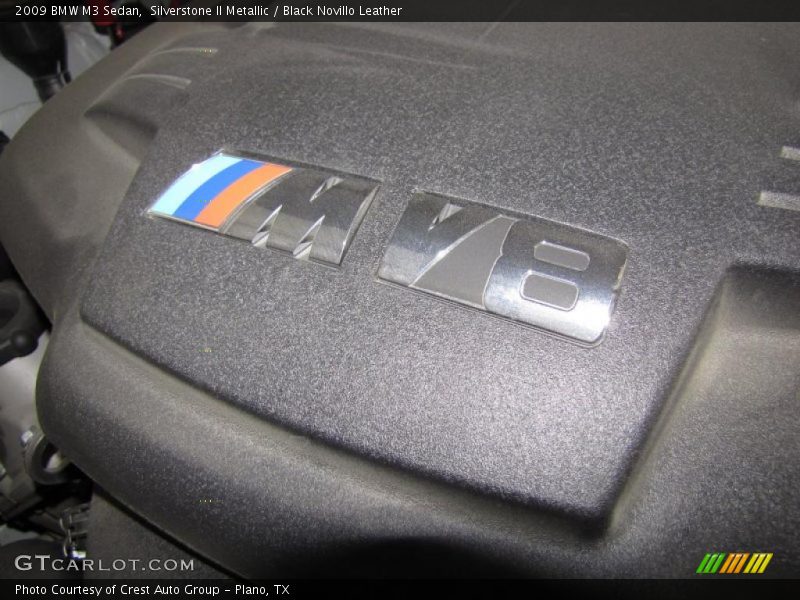 Silverstone II Metallic / Black Novillo Leather 2009 BMW M3 Sedan