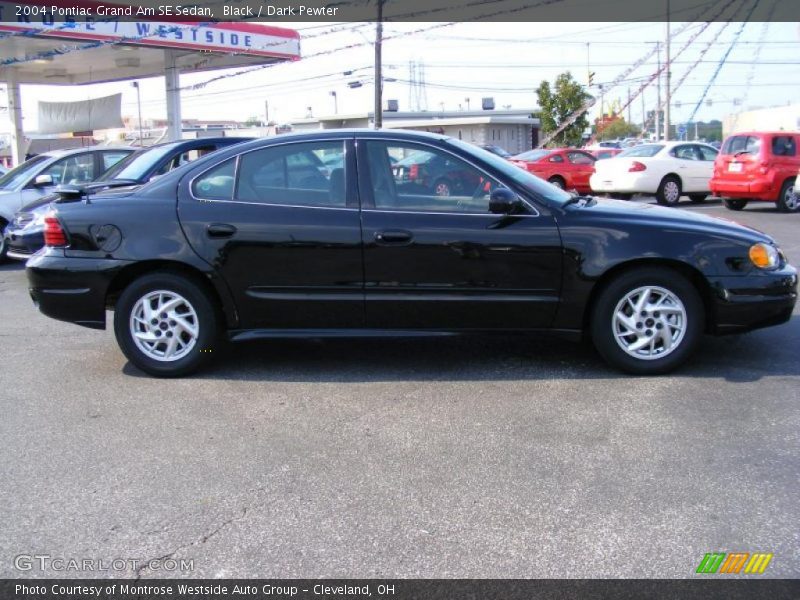 Black / Dark Pewter 2004 Pontiac Grand Am SE Sedan
