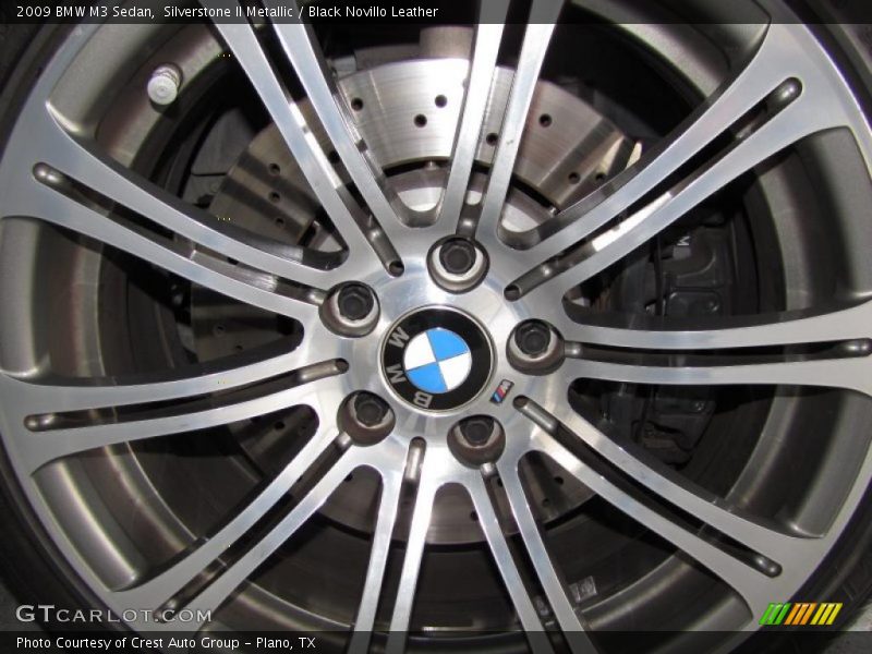 Silverstone II Metallic / Black Novillo Leather 2009 BMW M3 Sedan