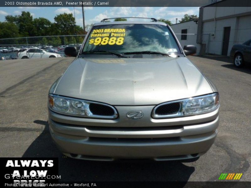 Pewter Metallic / Camel 2003 Oldsmobile Bravada AWD