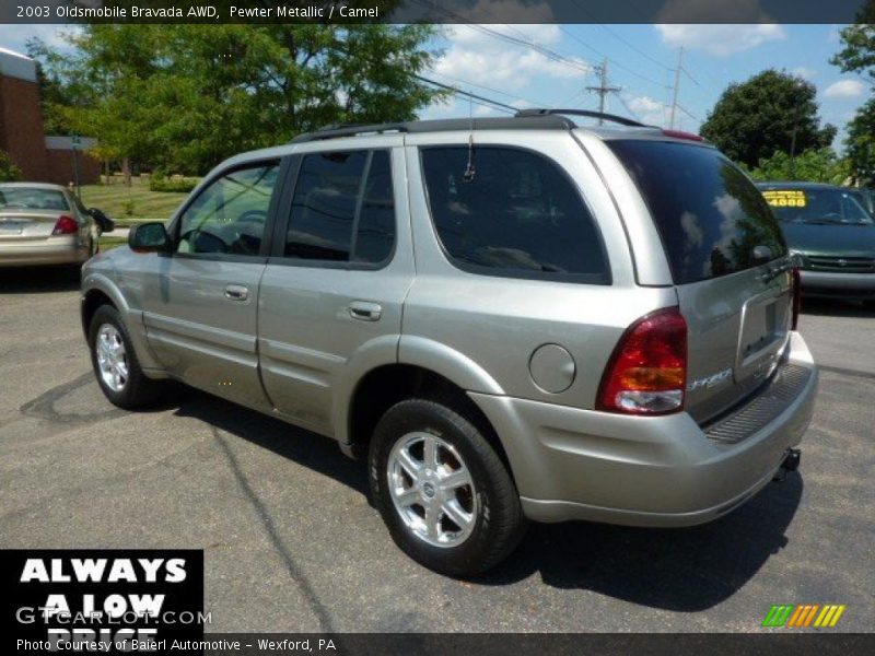 Pewter Metallic / Camel 2003 Oldsmobile Bravada AWD