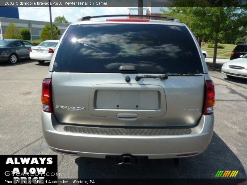 Pewter Metallic / Camel 2003 Oldsmobile Bravada AWD