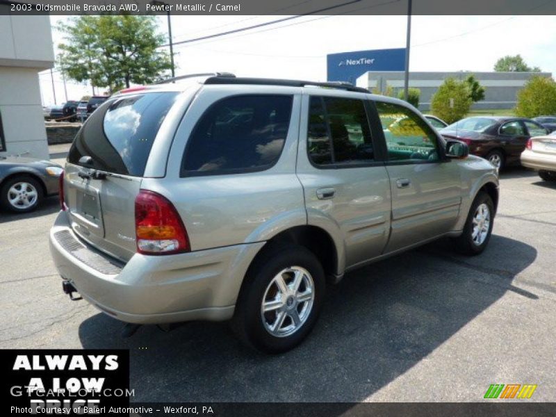 Pewter Metallic / Camel 2003 Oldsmobile Bravada AWD